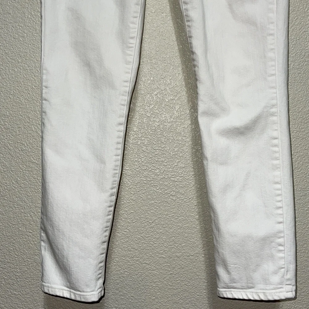 J Crew White Toothpick 26ankle Jeans
